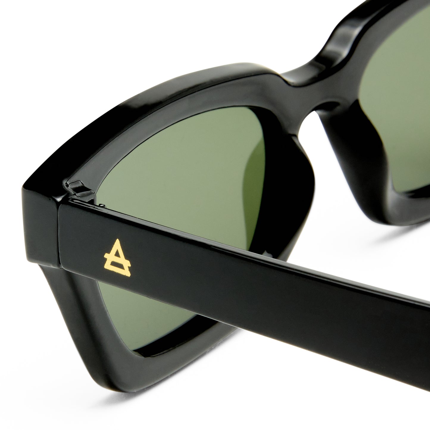 Sculptor Black Uni-Sex Rectangle Sunglasses | Aire