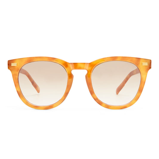 Evolution Vintage Tort Female Round Sunglasses | Aire
