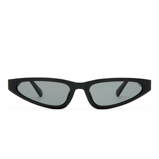 Horizon Black Female Cat-Eye Sunglasses | Aire