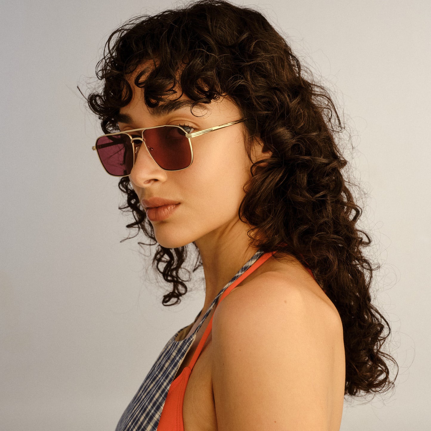 Equator Gold Tort Female Aviator Sunglasses | Aire