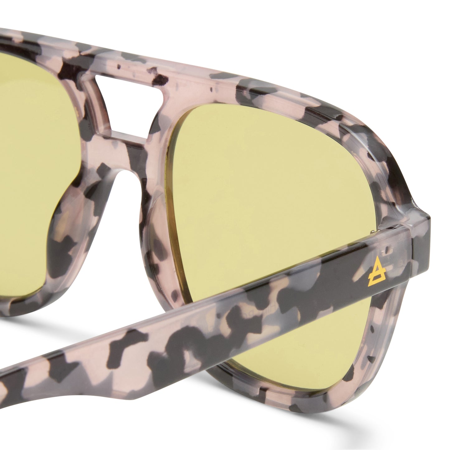 Whirlpool Charcoal Tort Uni-Sex Aviator Sunglasses | Aire