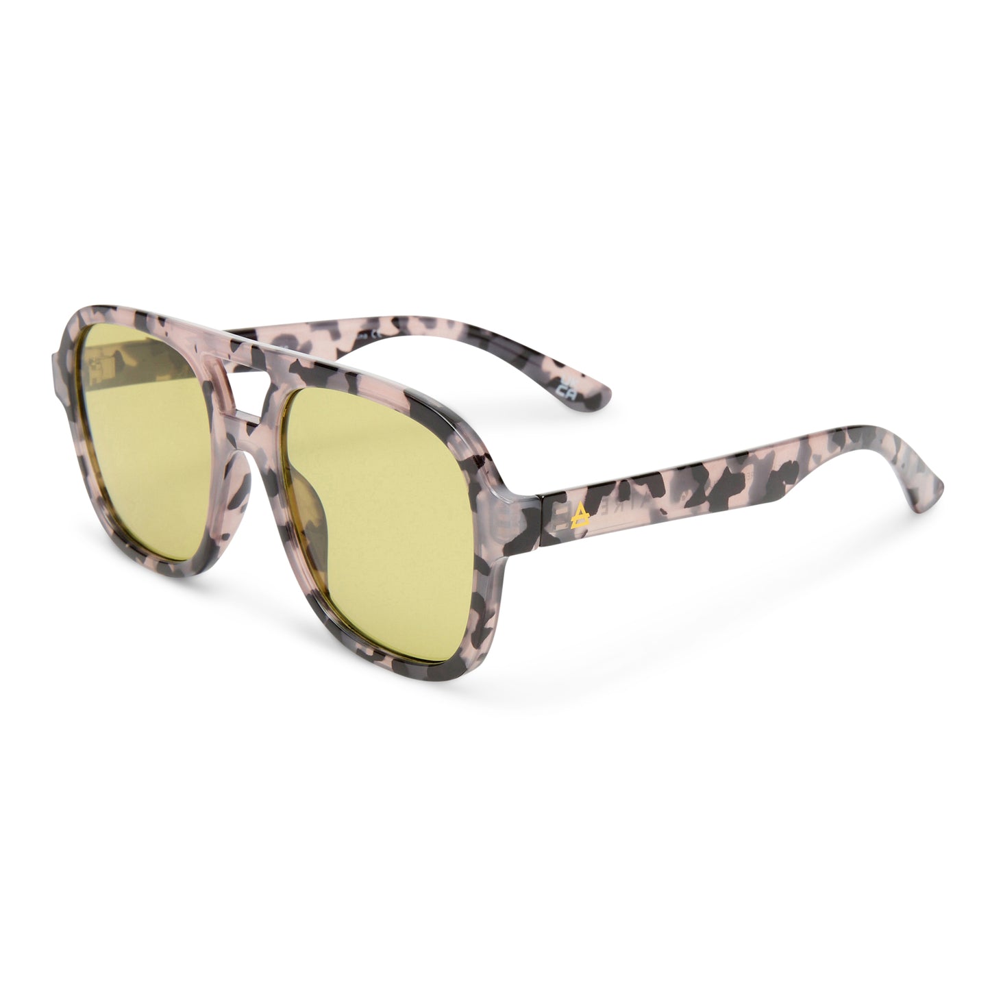 Whirlpool Charcoal Tort Uni-Sex Aviator Sunglasses | Aire