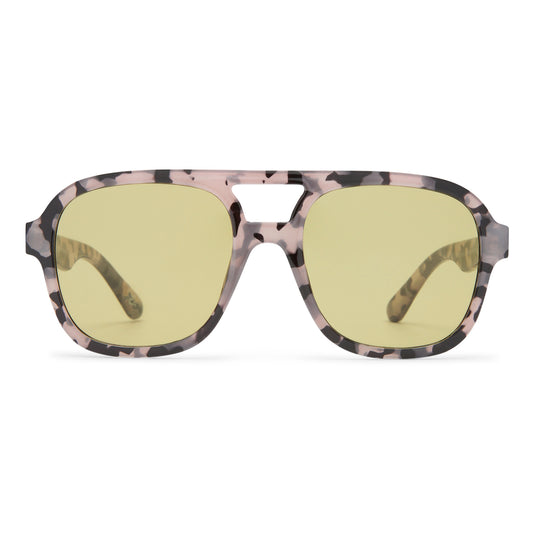 Whirlpool Charcoal Tort Uni-Sex Aviator Sunglasses | Aire