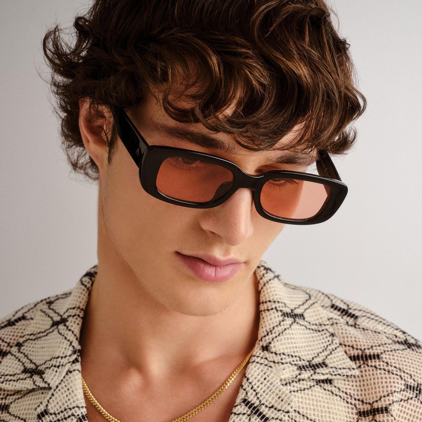 Ceres Black Uni-Sex Rectangle Sunglasses | Aire