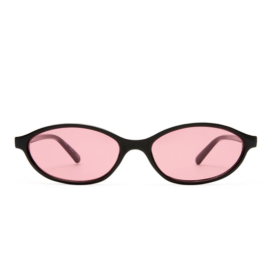 Earthshine Black Female Oval Sunglasses | Aire