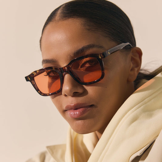 Zodiac Rich Syrup Tort Uni-Sex Square Sunglasses | Aire