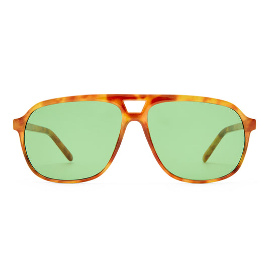 Monoceros Vintage Tort Uni-Sex Aviator Sunglasses | Aire