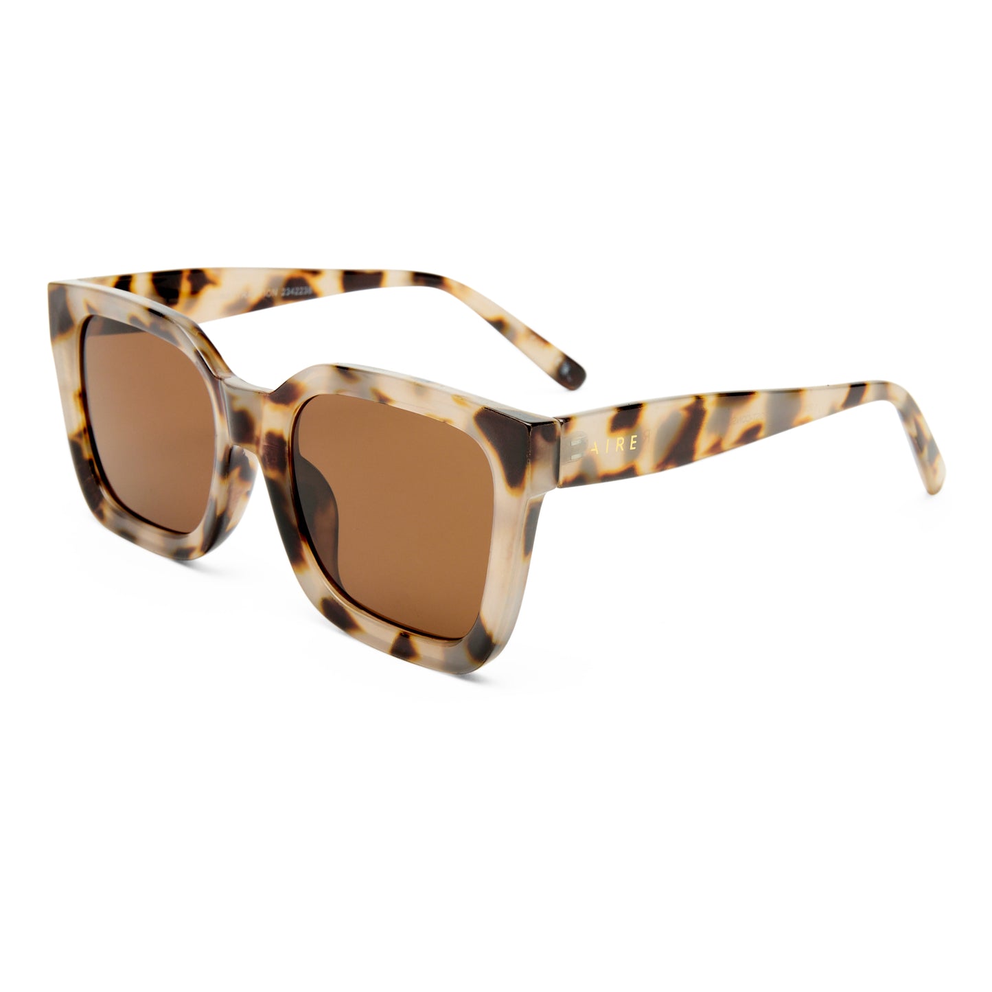 Abstraction Cookie Tort Female Square Sunglasses | Aire