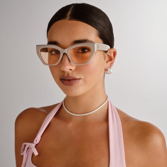 Persei Putty Female Cat-Eye Sunglasses | Aire