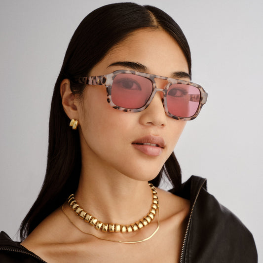 Aquarius Cookie Tort Female Aviator Sunglasses | Aire