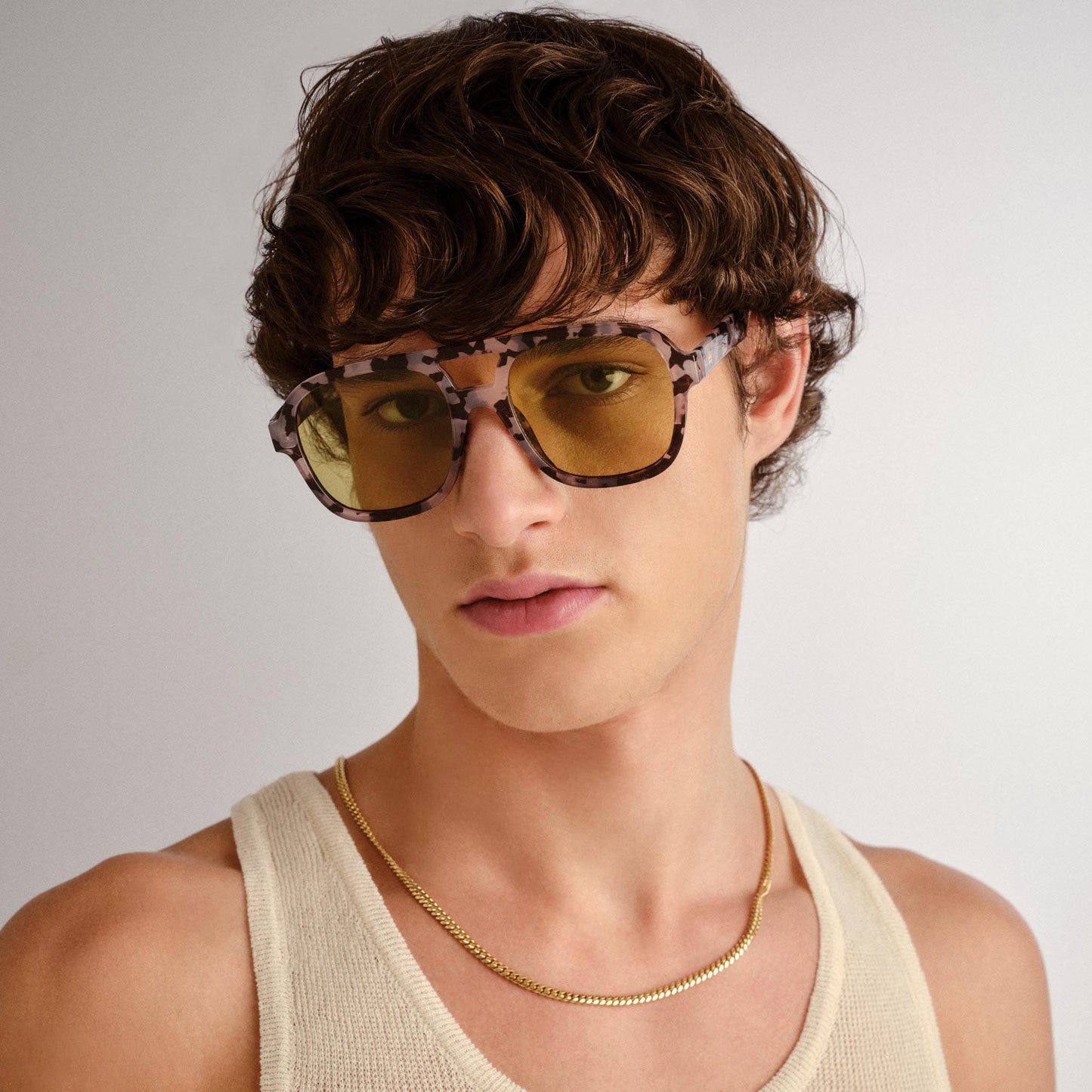 Whirlpool Charcoal Tort Uni-Sex Aviator Sunglasses | Aire