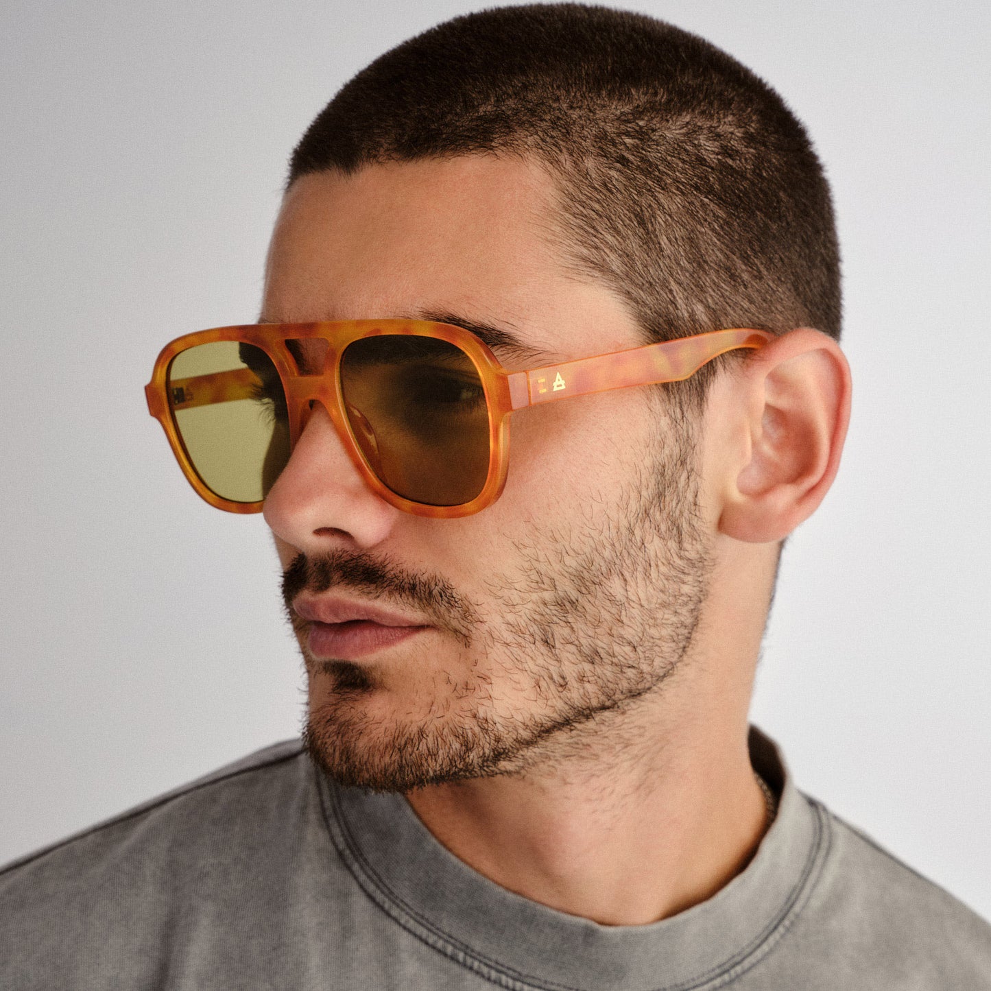 Whirlpool Vintage Tort Uni-Sex Aviator Sunglasses | Aire