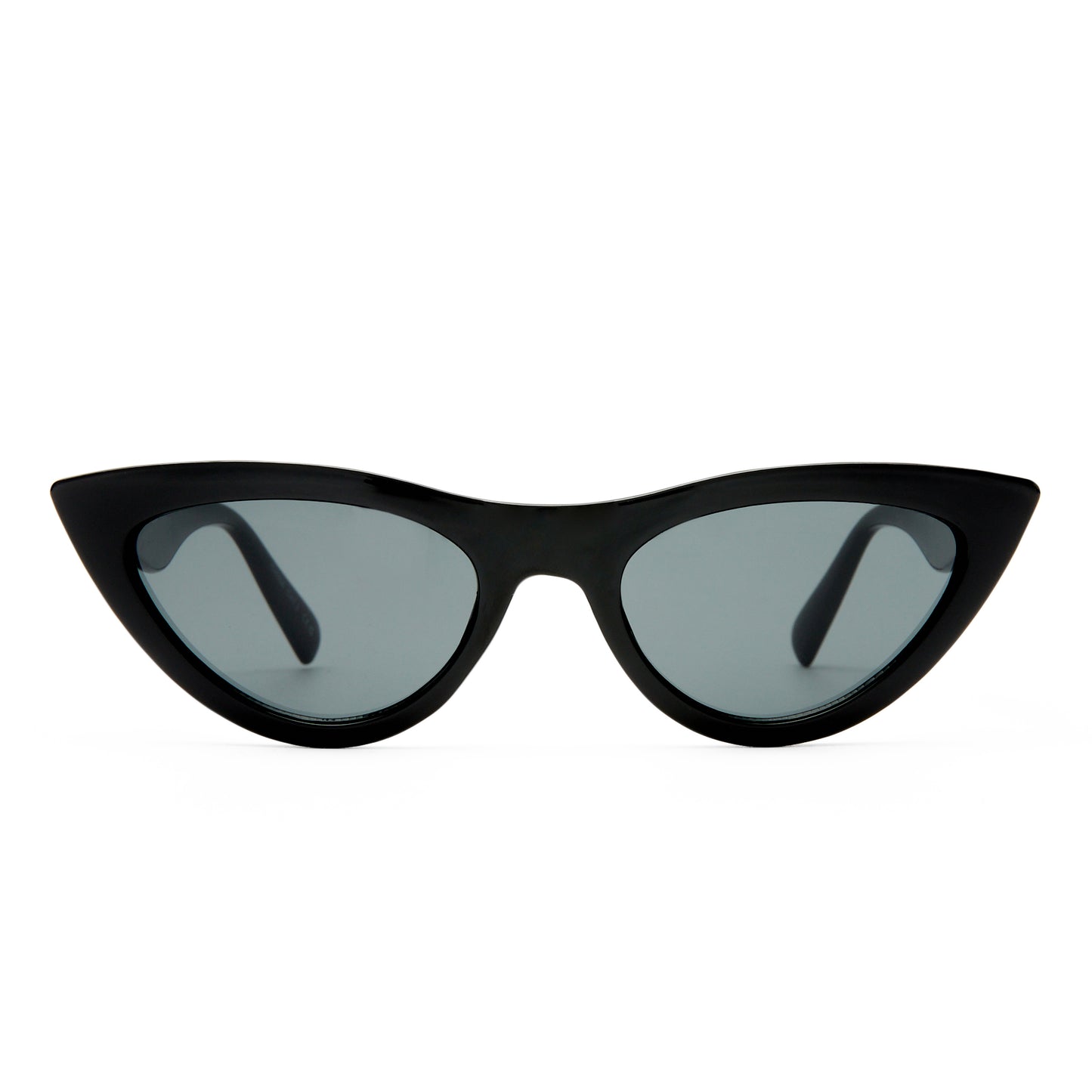 Dualism Black Female Cat-Eye Sunglasses | Aire