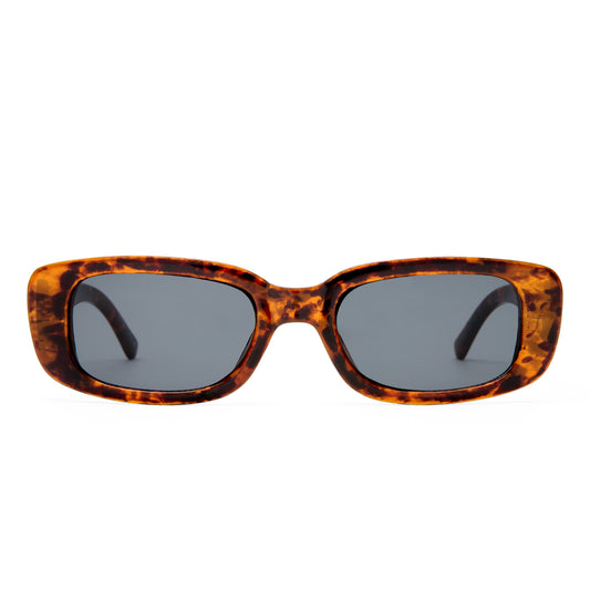 Ceres Dark Tort Uni-Sex Rectangle Sunglasses | Aire