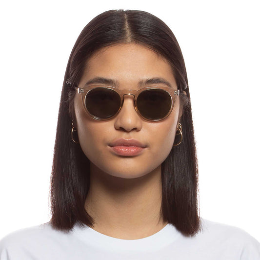 Nucleus Stone Uni-Sex Round Sunglasses | Aire