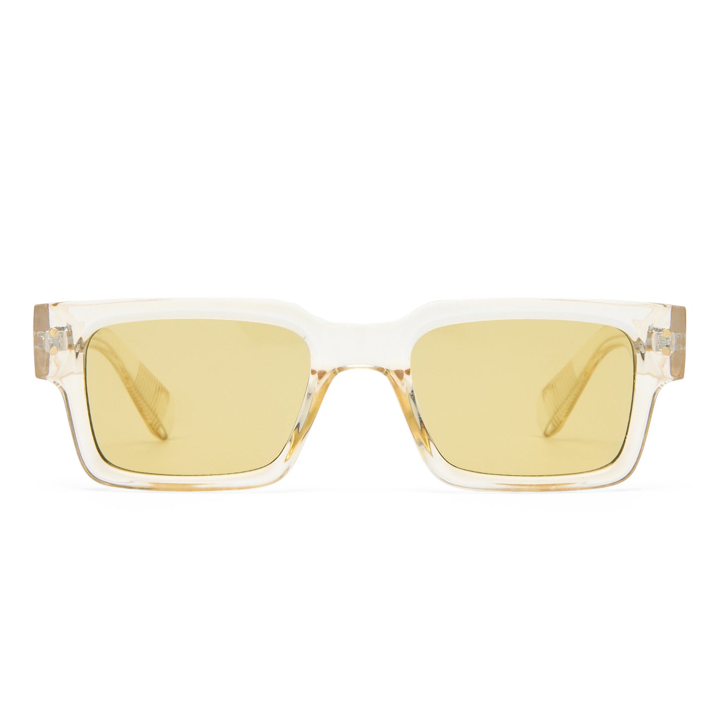 Aeron Sand Uni-Sex Rectangle Sunglasses | Aire