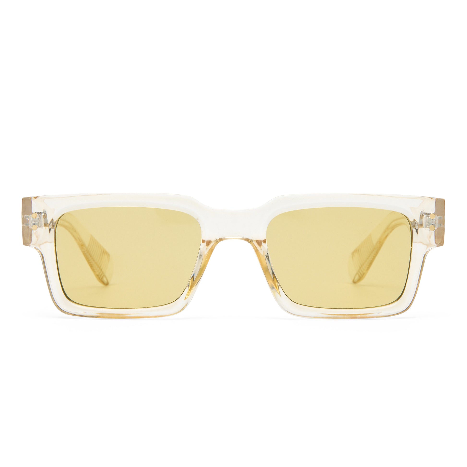 Aeron Sand Uni-Sex Rectangle Sunglasses | Aire