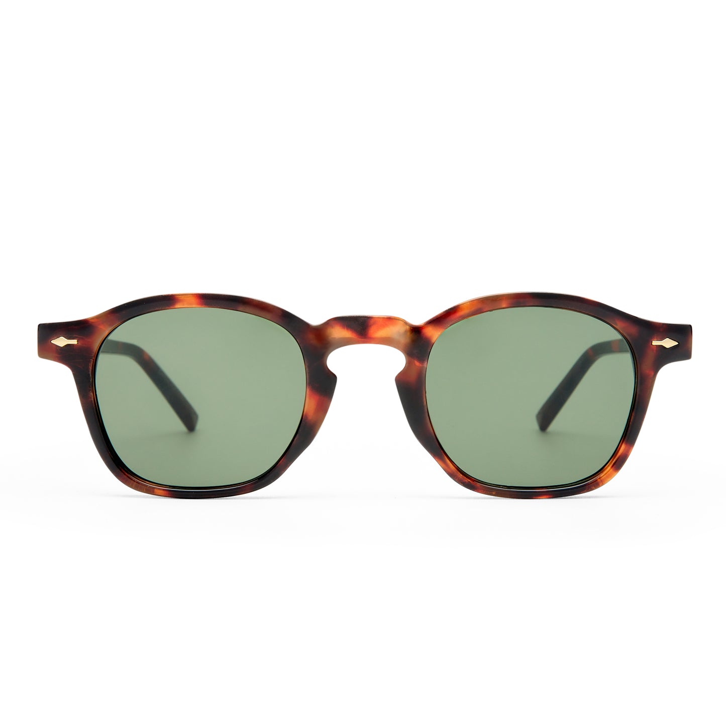Nyxis Dark Tort Uni-Sex Round Sunglasses | Aire