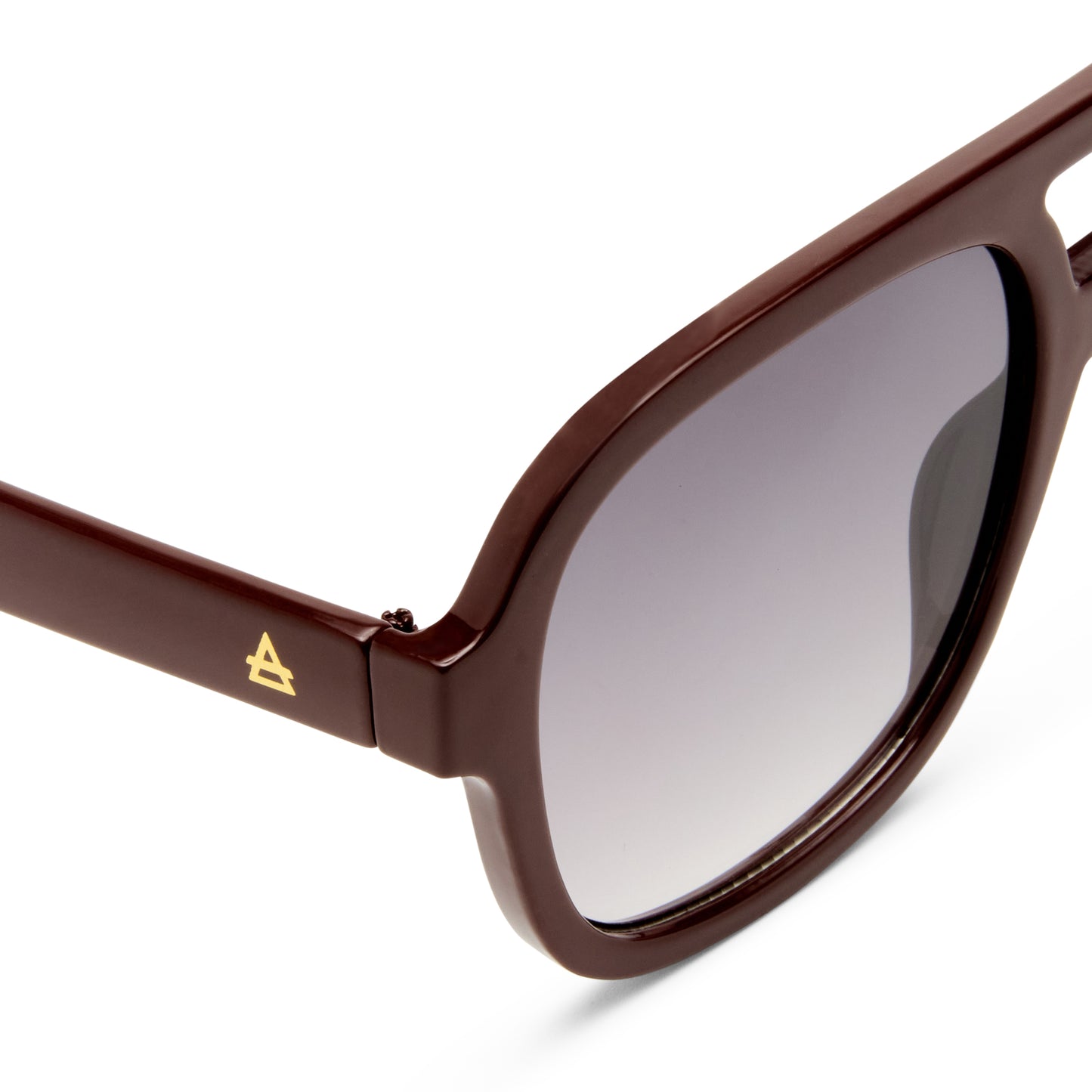Whirlpool Burgundy Female Aviator Sunglasses | Aire