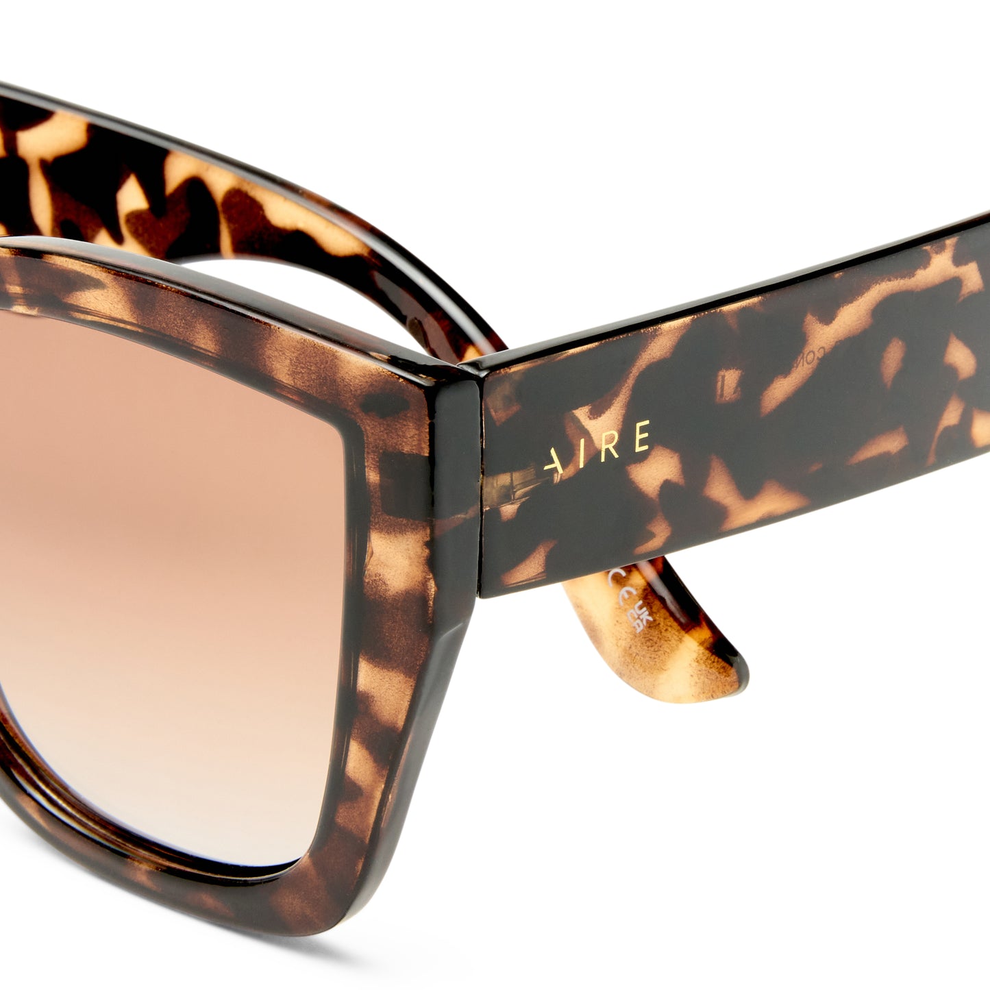 Haedus Rose Tort Female Cat-Eye Sunglasses | Aire