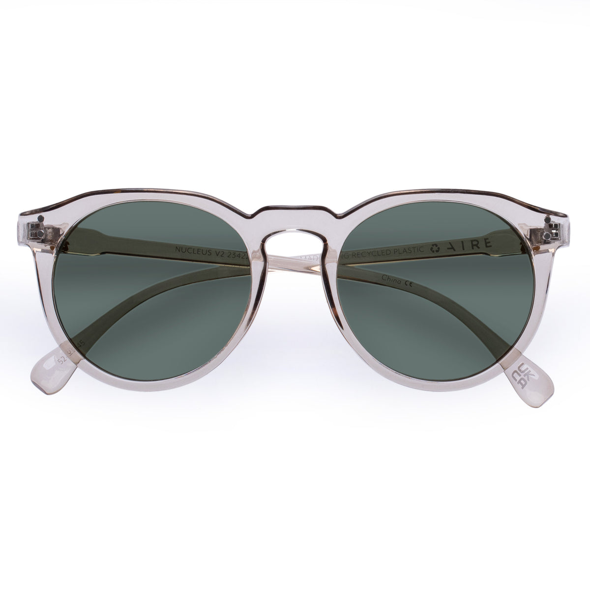 Nucleus Stone Uni-Sex Round Sunglasses | Aire