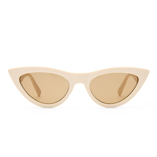 Dualism Matte Musk Female Cat-Eye Sunglasses | Aire