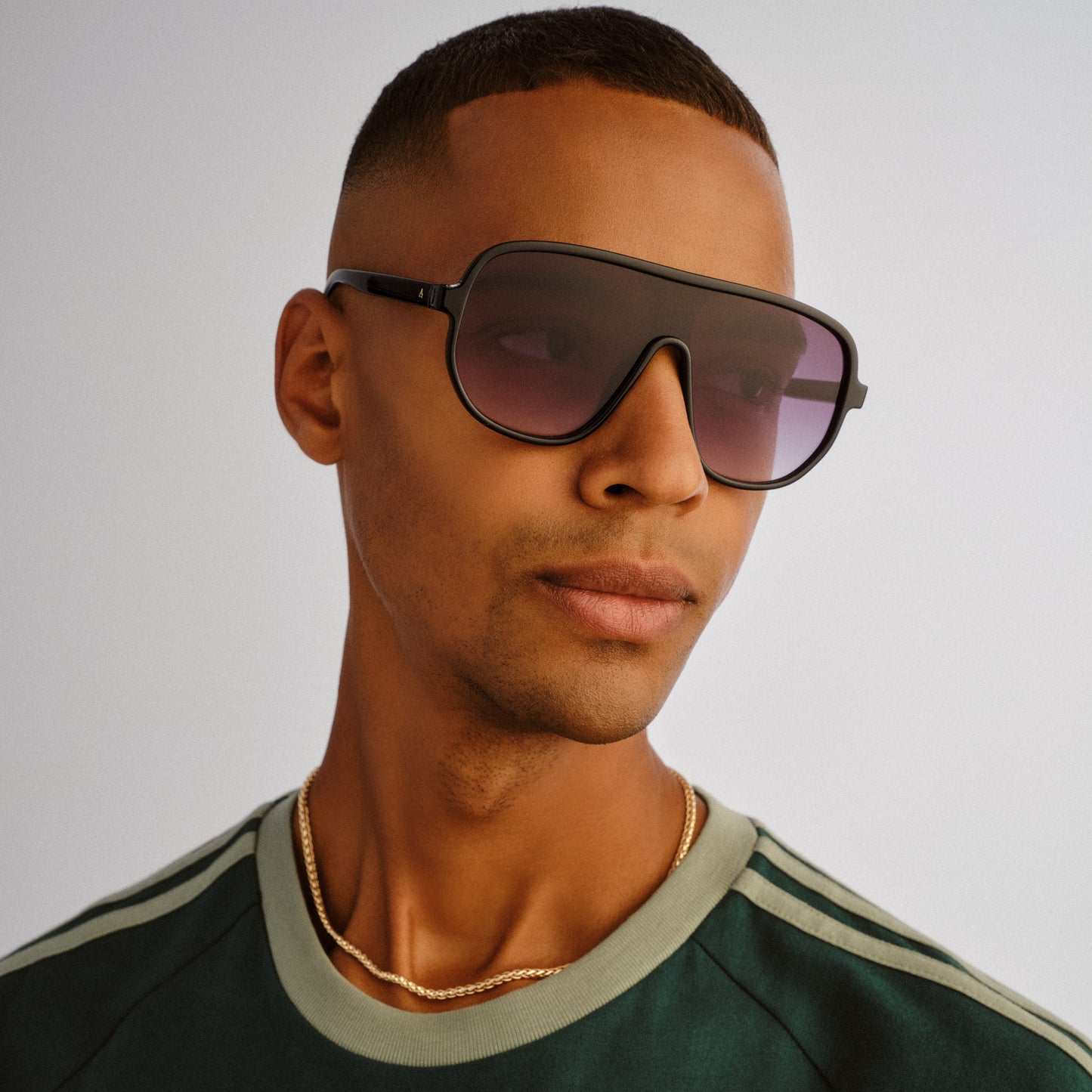 Hydrus Black Uni-Sex Aviator Sunglasses | Aire