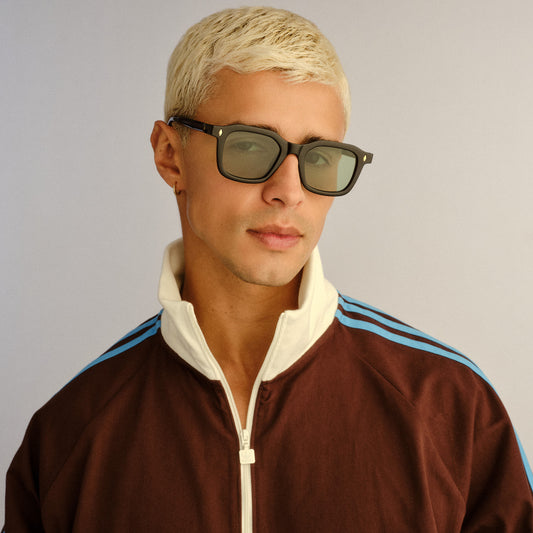 Zodiac Black Uni-Sex Square Sunglasses | Aire