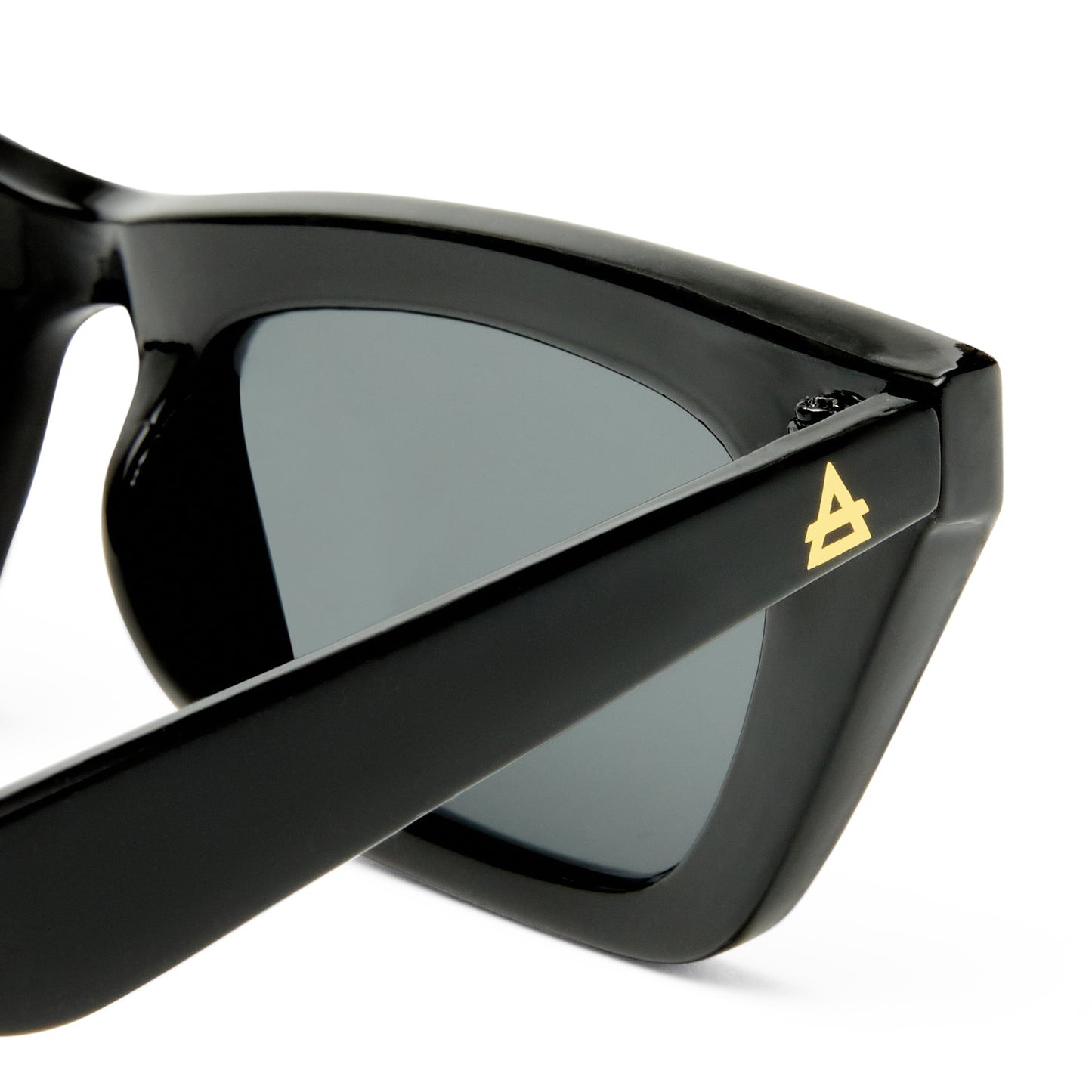 Polaris Black Female Cat-Eye Sunglasses | Aire