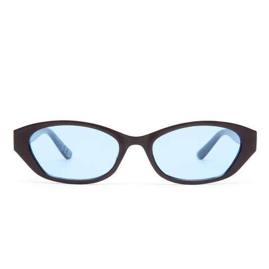 Moonstone Chocolate Female Oval Sunglasses | Aire