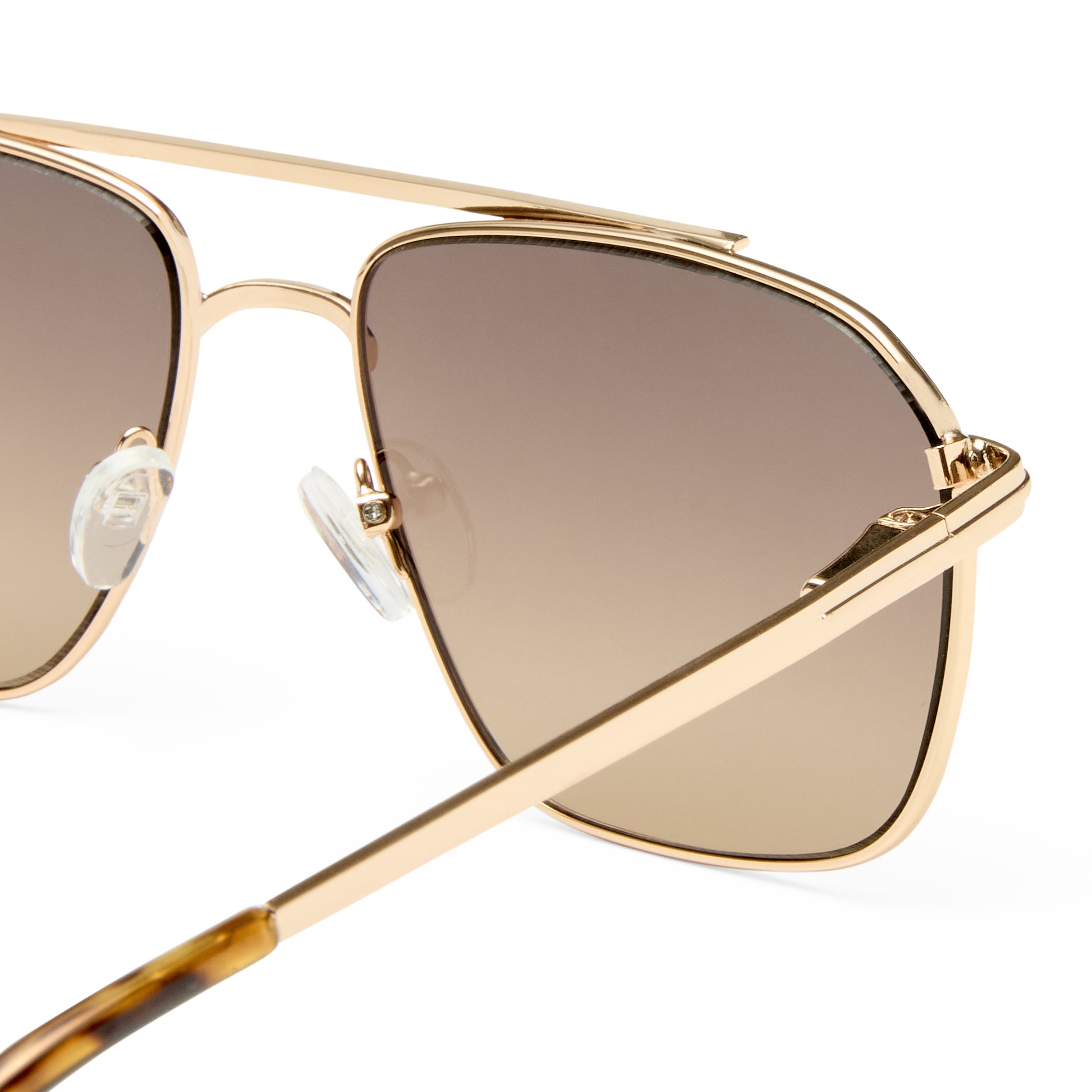 Equator Gold Tort Female Aviator Sunglasses | Aire
