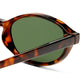 Earthshine Dark Tort Female Oval Sunglasses | Aire