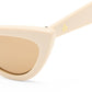 Dualism Matte Musk Female Cat-Eye Sunglasses | Aire