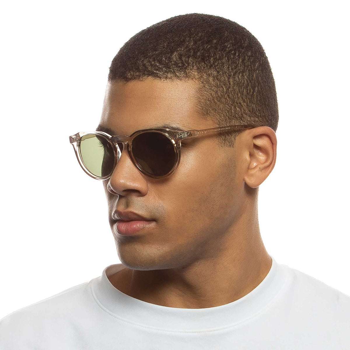 Nucleus Stone Uni-Sex Round Sunglasses | Aire