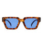Transit Rich Amber Tort Uni-Sex Rectangle Sunglasses | Aire