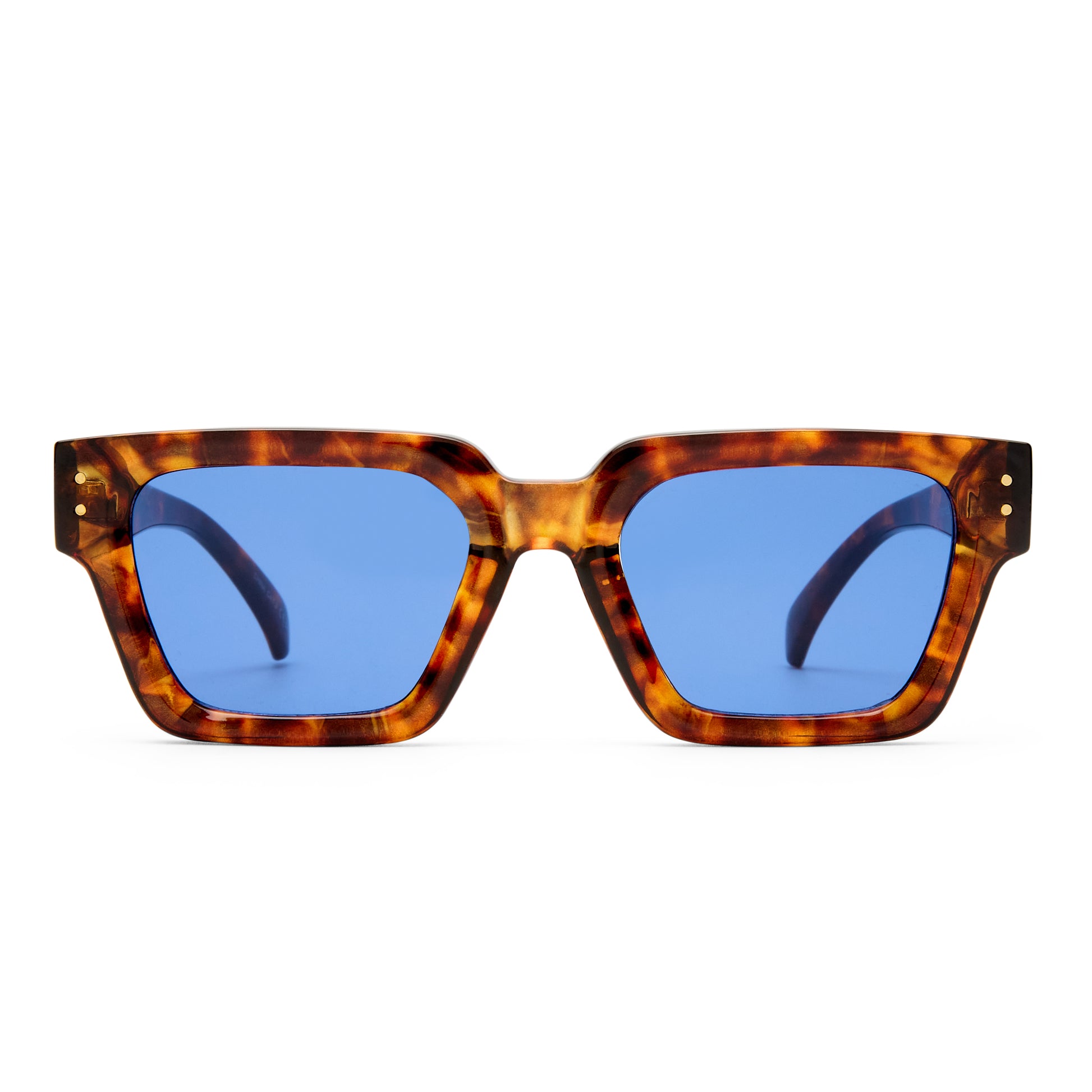 Transit Rich Amber Tort Uni-Sex Rectangle Sunglasses | Aire
