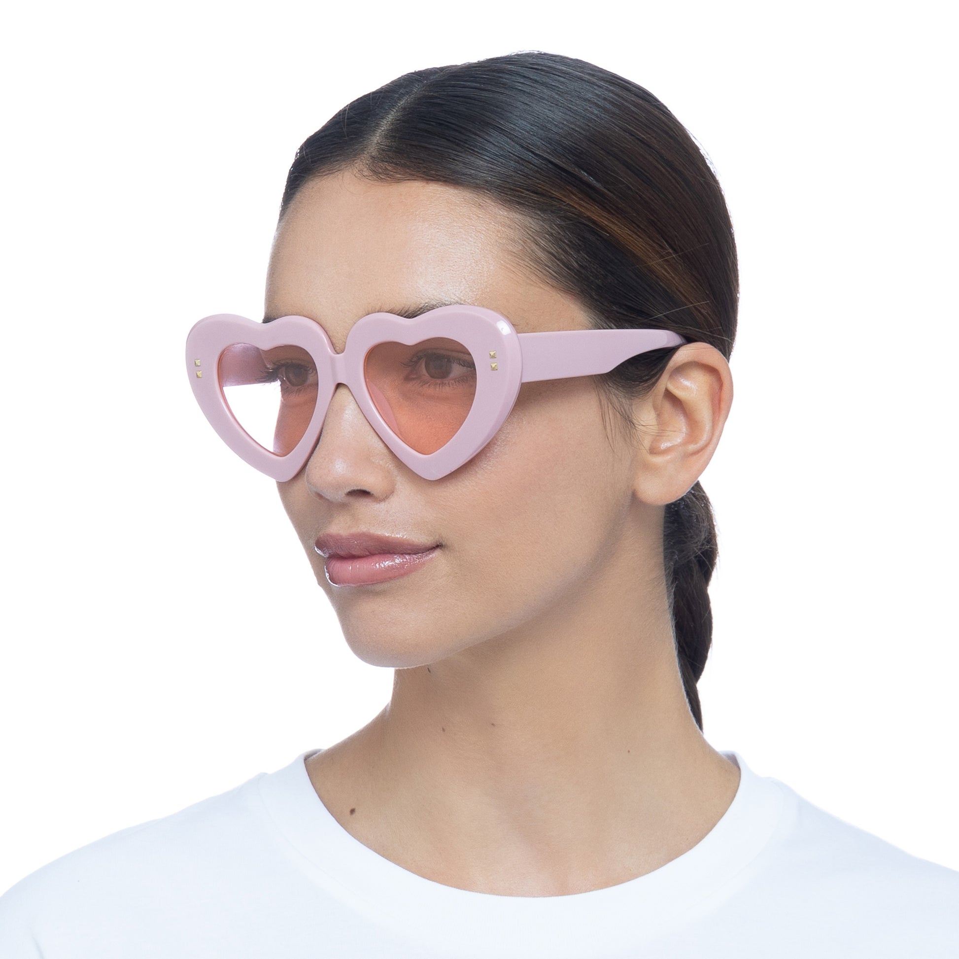 Venus Candy Pink Female Round Sunglasses | Aire