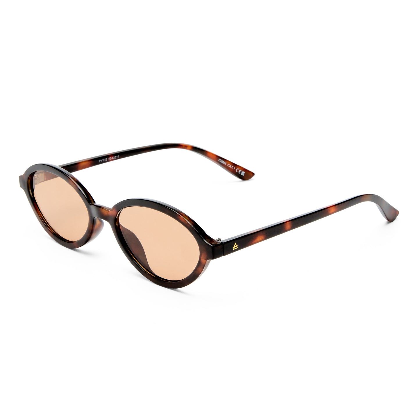 Pyxis Dark Tort Female Oval Sunglasses | Aire
