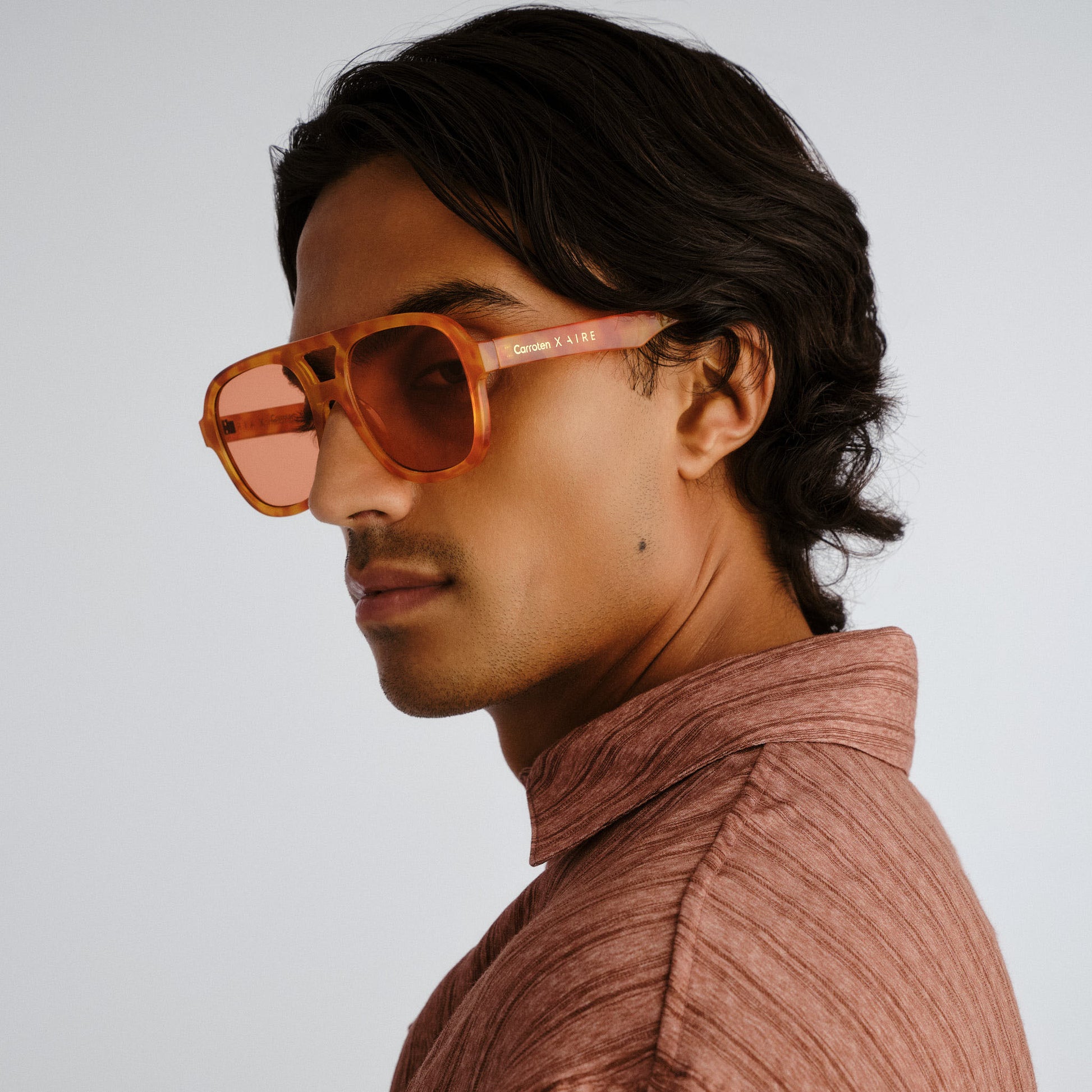Whirlpool Vintage Tort Uni-Sex Aviator Sunglasses | Aire