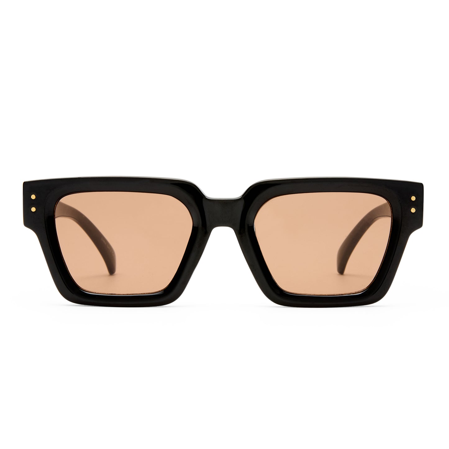 Transit Black Uni-Sex Rectangle Sunglasses | Aire