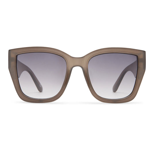 Haedus Pewter Female Cat-Eye Sunglasses | Aire