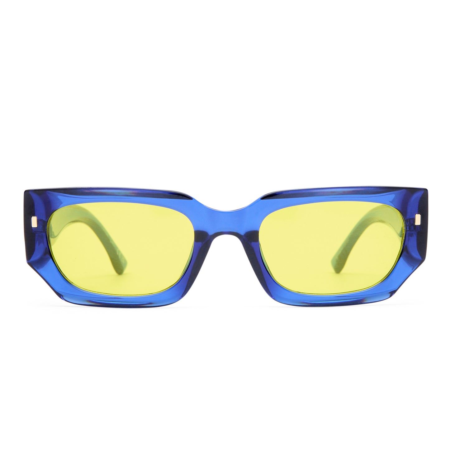 Renegade Cobalt Blue Uni-Sex Rectangle Sunglasses | Aire