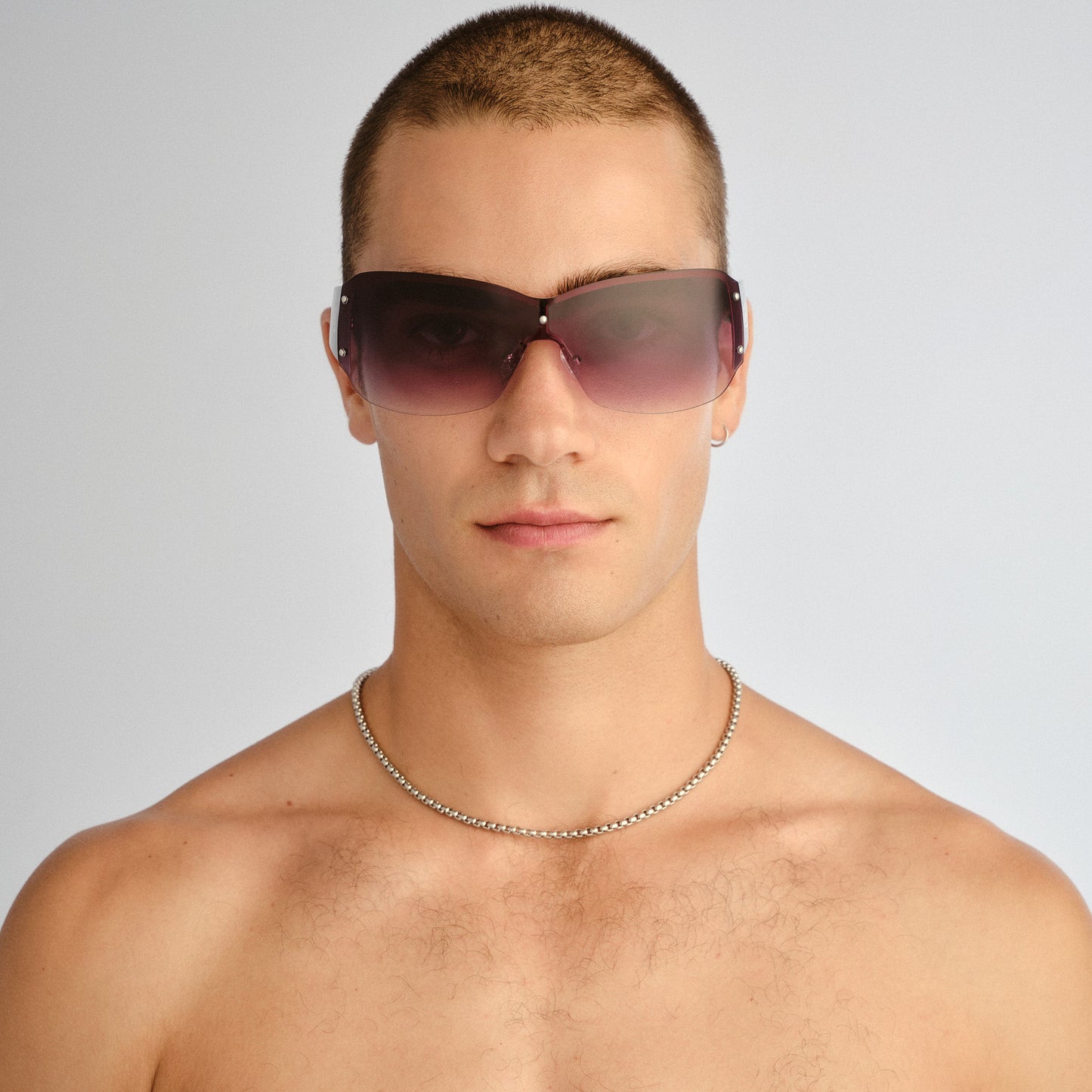Tabloid Gold Black Uni-Sex Wrap Sunglasses | Aire