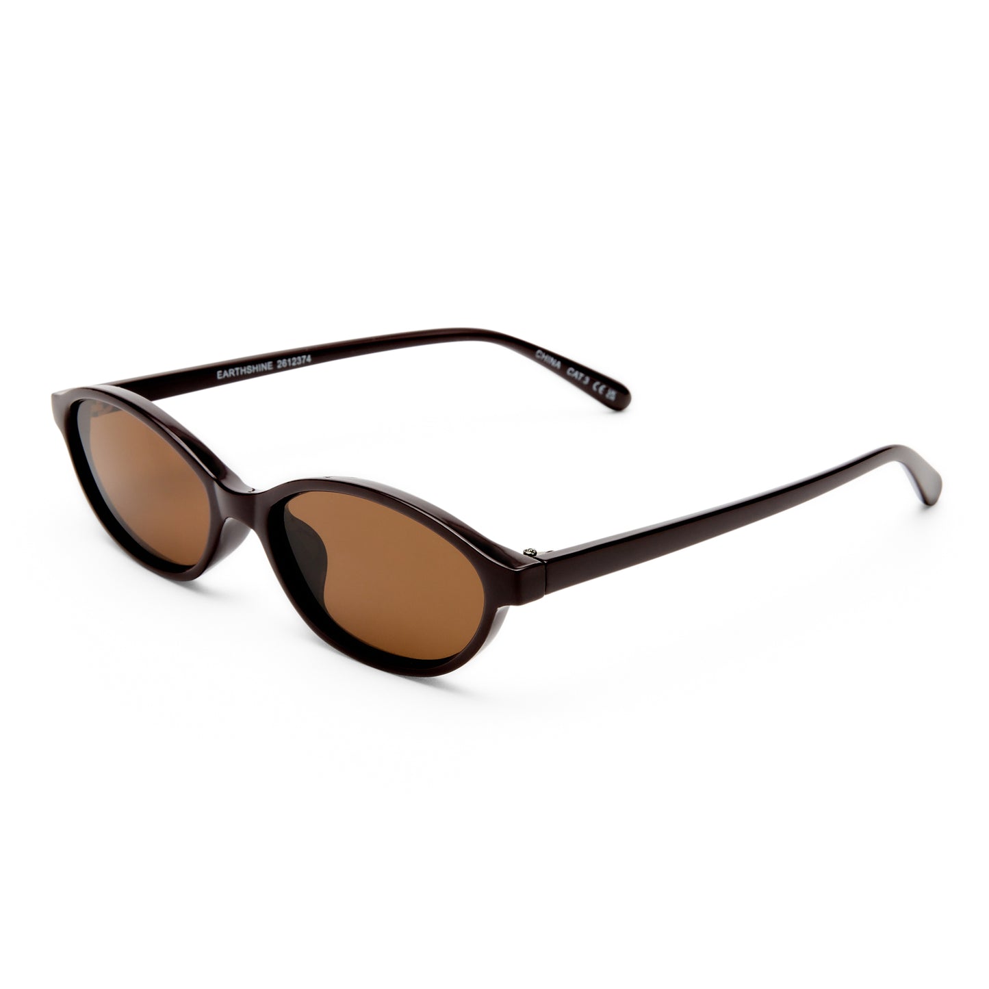 Earthshine Chocolate Female Oval Sunglasses | Aire