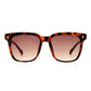 Lunar Honey Tort Uni-Sex Rectangle Sunglasses | Aire