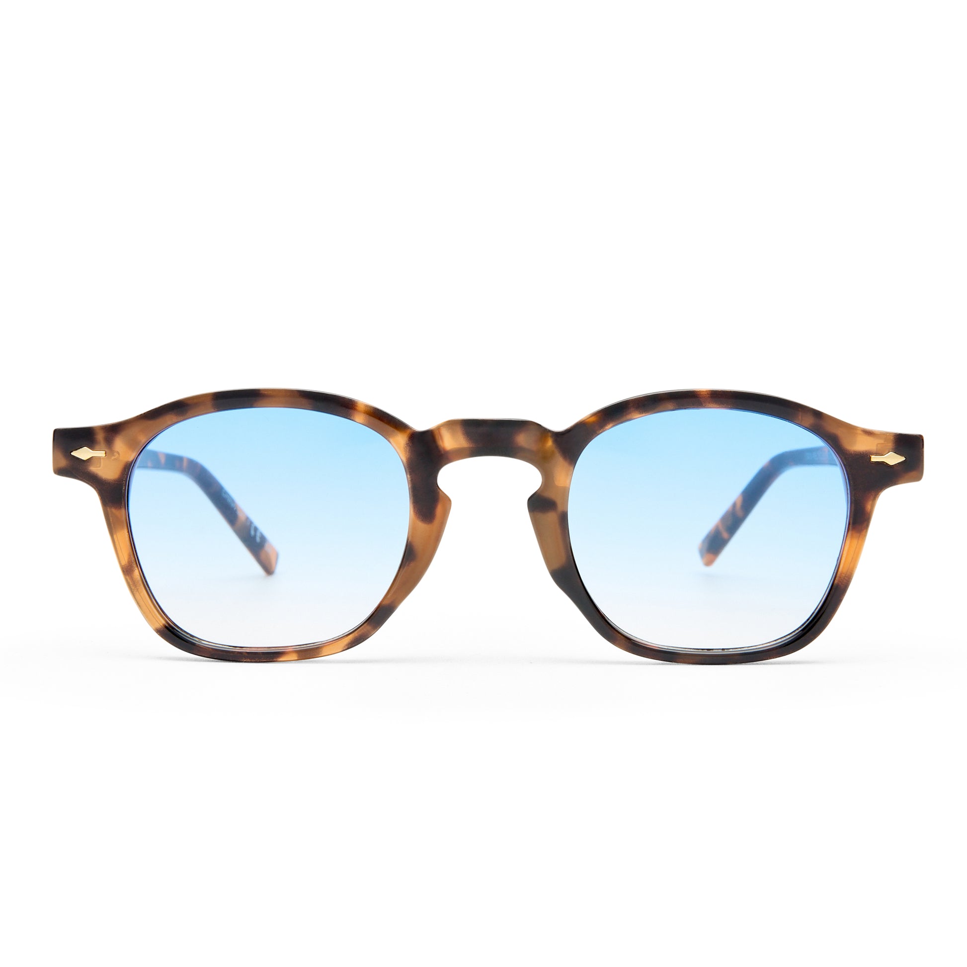 Nyxis Amber Tort Uni-Sex Round Sunglasses | Aire