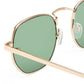 Sagitta Gold Uni-Sex Square Sunglasses | Aire