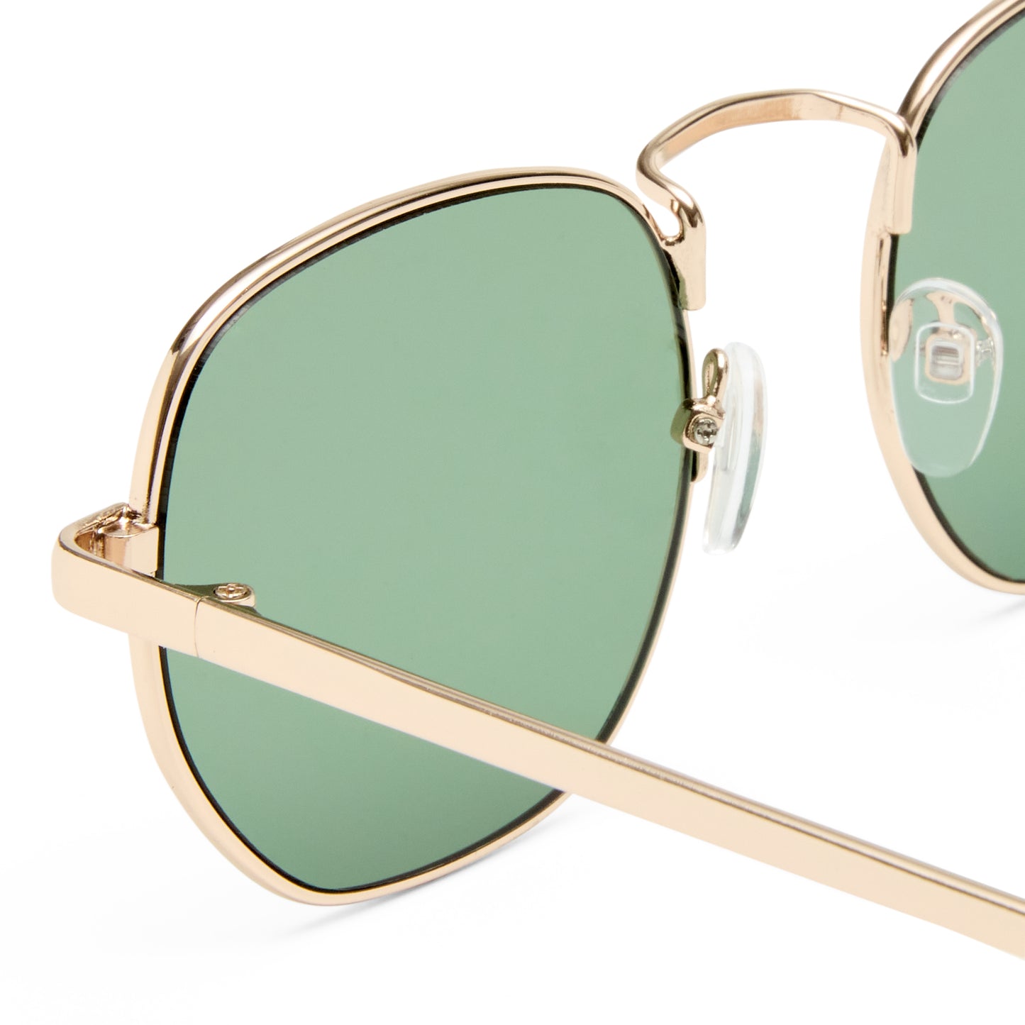 Sagitta Gold Uni-Sex Square Sunglasses | Aire