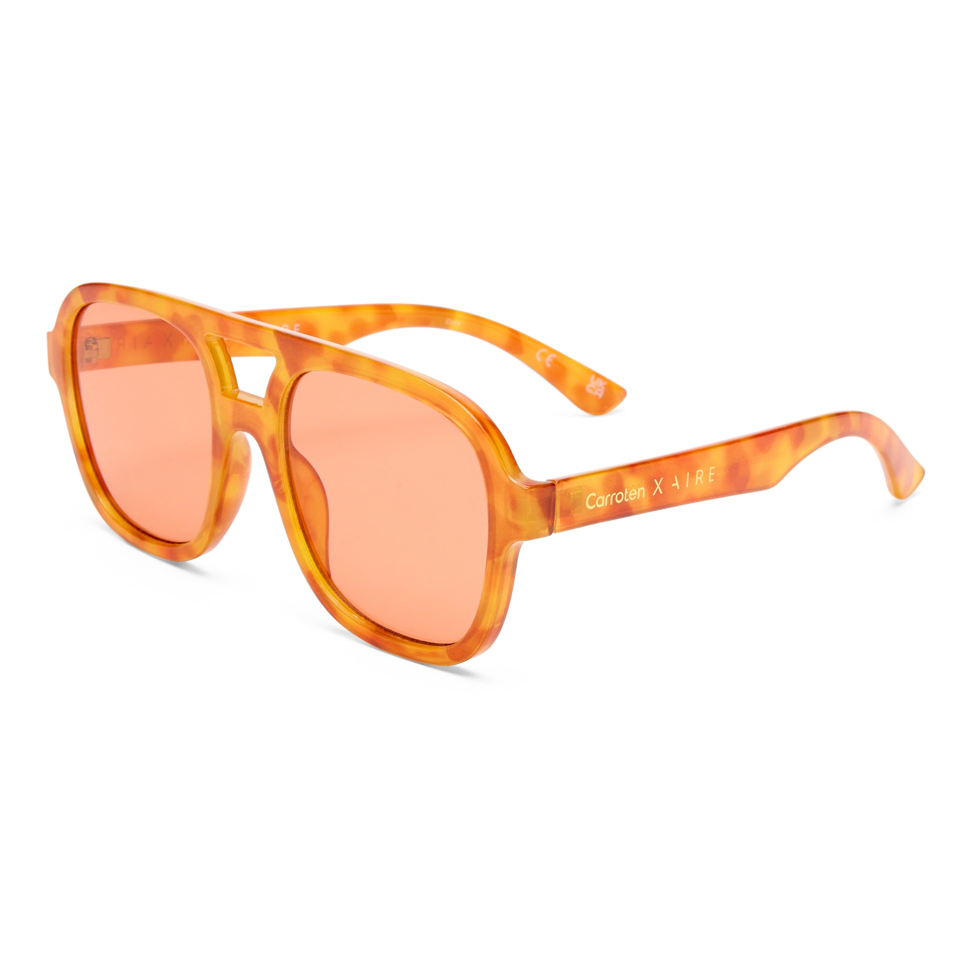 Whirlpool Vintage Tort Uni-Sex Aviator Sunglasses | Aire