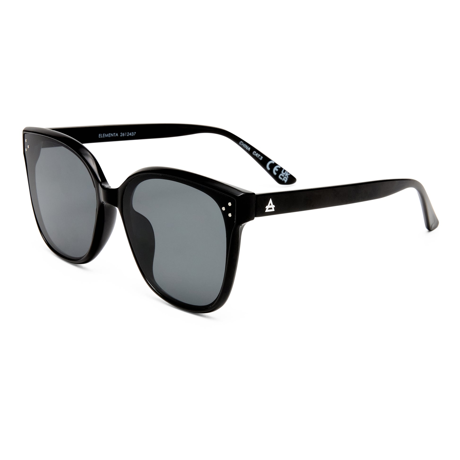 Elementa Black Female Square Sunglasses | Aire